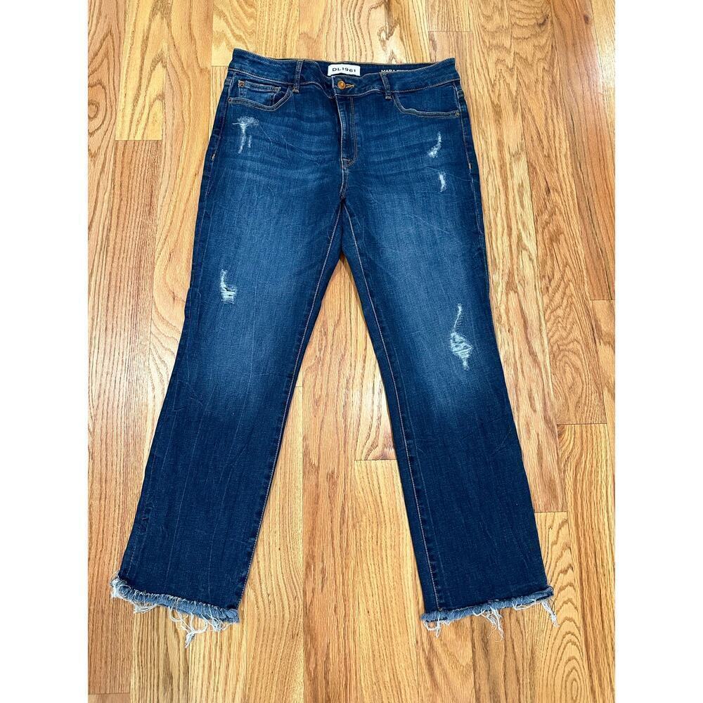 DL 1961 Mara Instasculpt Straight Ankle Jeans - Picture 1 of 10